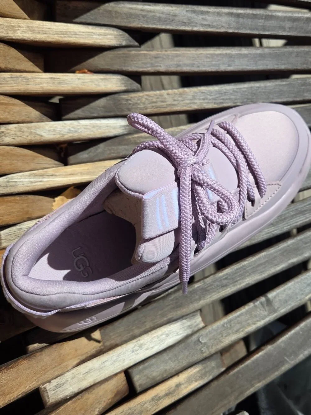 UGG Sneakers. Color: pink. Size: 7/38/24cm. NEW w Box. TTS.